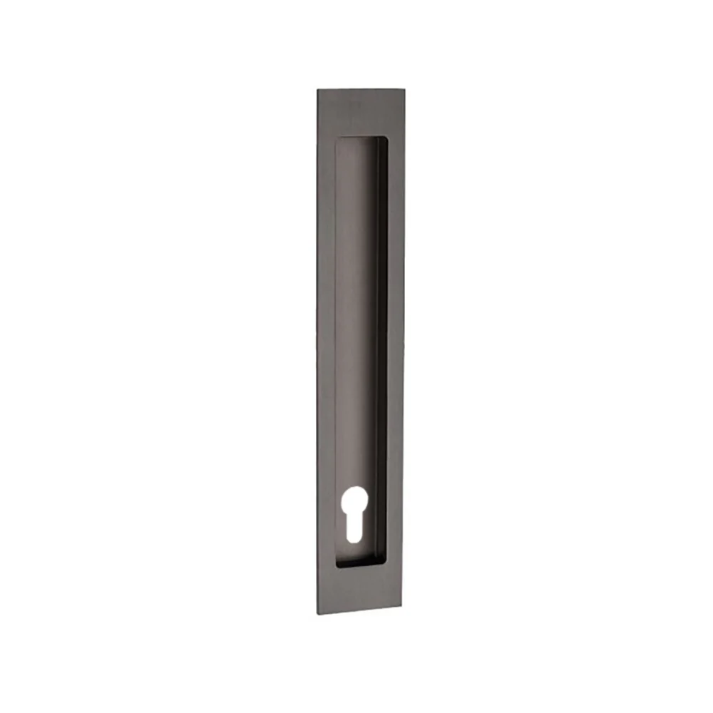 Zanda Verve Flush Pull with Euro Keyhole - Available in Various Finishes and Sizes - Image 8