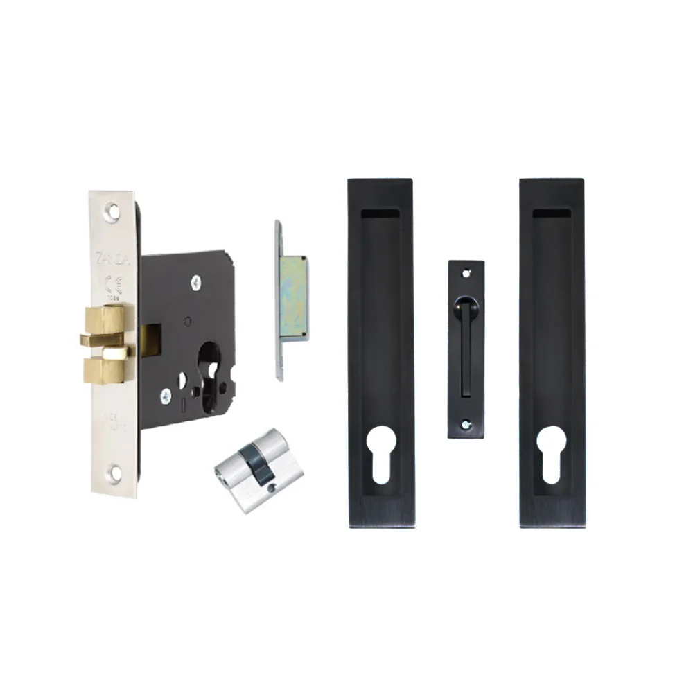 Zanda Verve Sliding Door Lock Kit - Available in Various Finishes and Sizes - Image 6