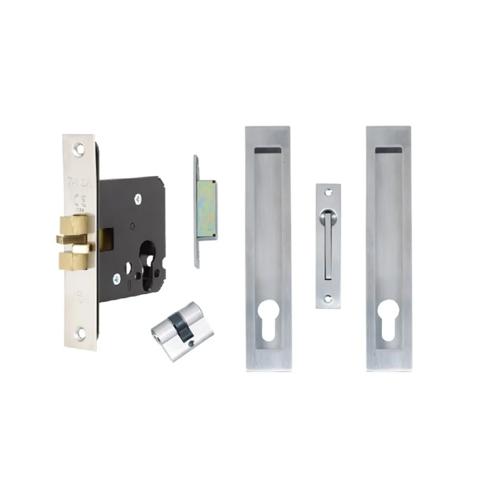 Zanda Verve Sliding Door Lock Kit - Available in Various Finishes and Sizes - Image 7