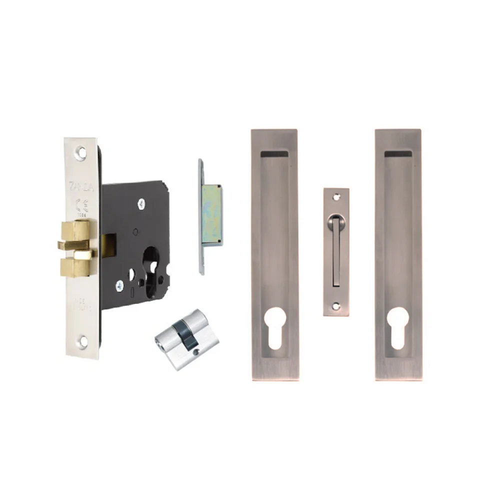 Zanda Verve Sliding Door Lock Kit - Available in Various Finishes and Sizes - Image 8
