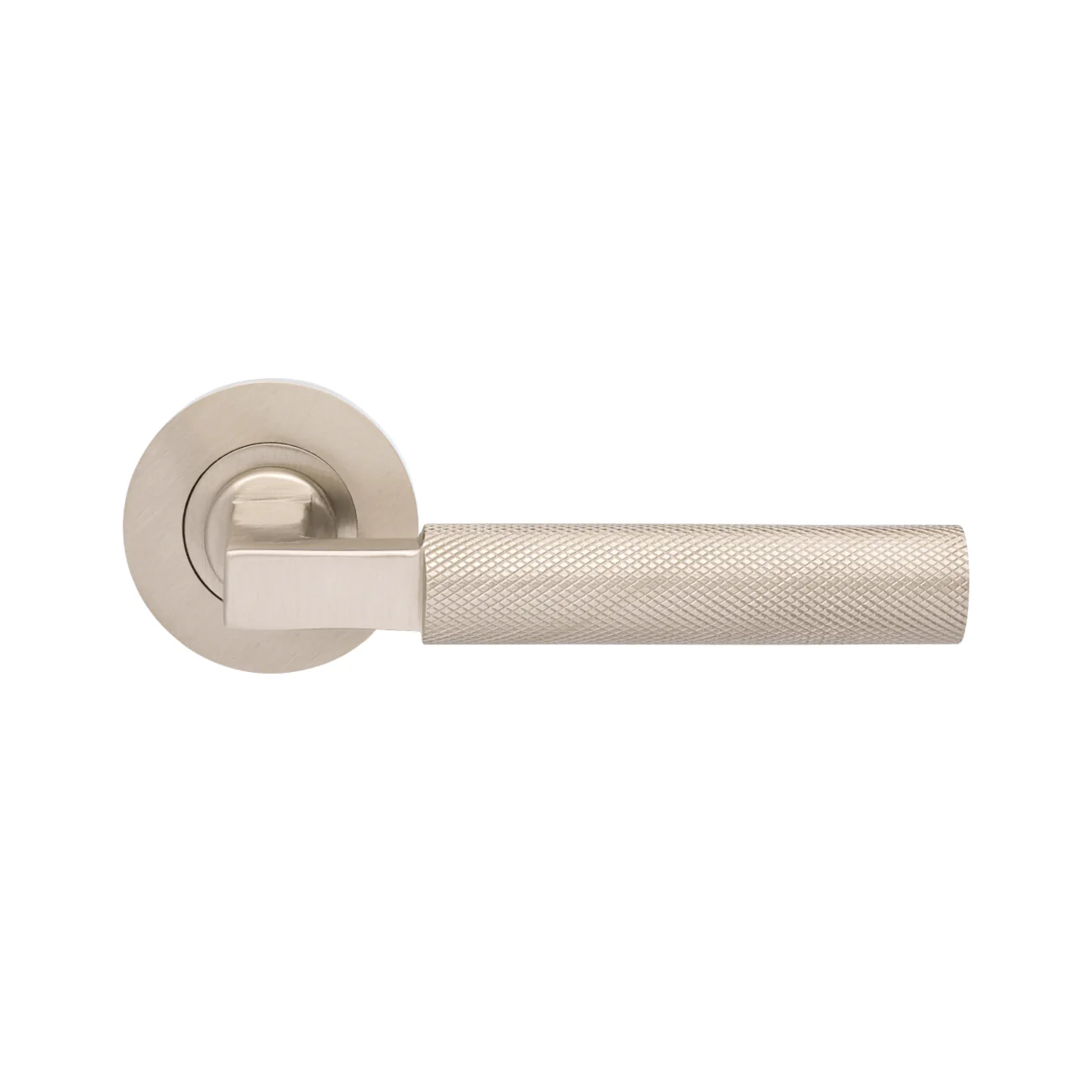 Zanda Zurich Door Handle Lever Set Brushed Nickel - Image 3